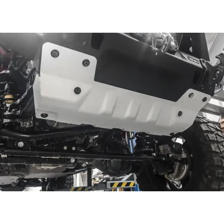 PLAQUE PROTECTION RIVAL BARRE DIRECTION JEEP JL (bN10)