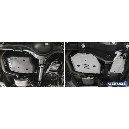 PLAQUE DE PROTECTION 4mm RIVAL RESERVOIR SUZUKI JIMNY 2018 /