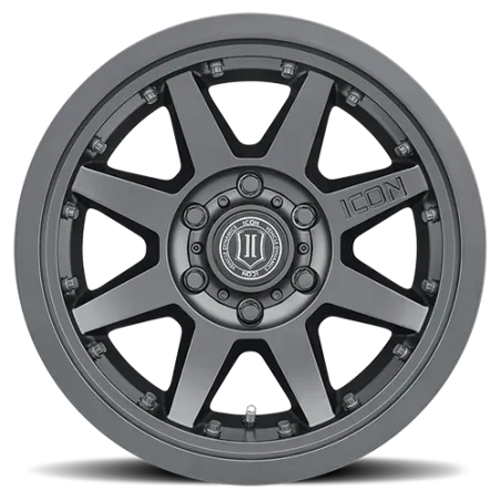 JANTE ICON ALLOYS REBOUND PRO SATIN BLACK 8.5 X 17 5x127 ET-6 CB71.6
