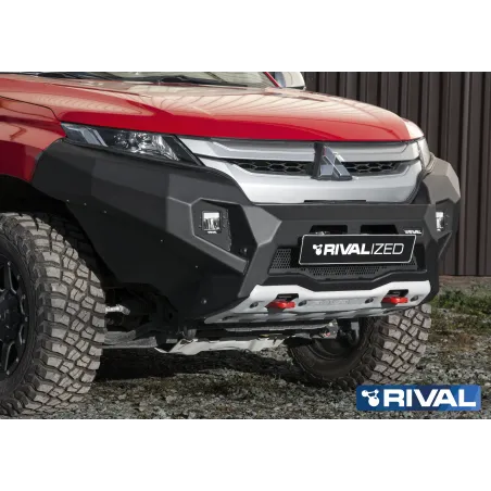 BUMPER FRONT RIVAL MITSUBISHI  L200  2019 / (USAGE COMPETITION)