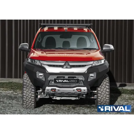 BUMPER FRONT RIVAL MITSUBISHI  L200  2019 / (USAGE COMPETITION)