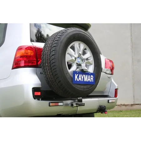 Porte roue de secours gauche Kaymar pour pare choc origine Toyota VDJ200