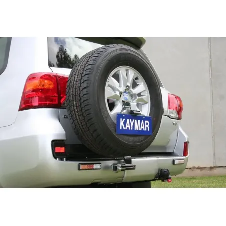 Porte roue de secours gauche Kaymar pour pare choc origine Toyota VDJ200