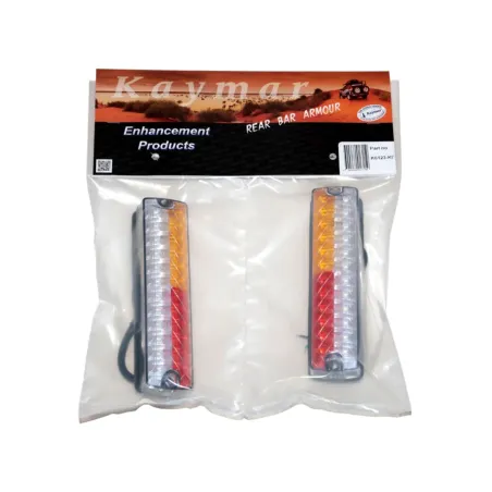 Paire de feux arrière à leds pour pare chocs Kaymar