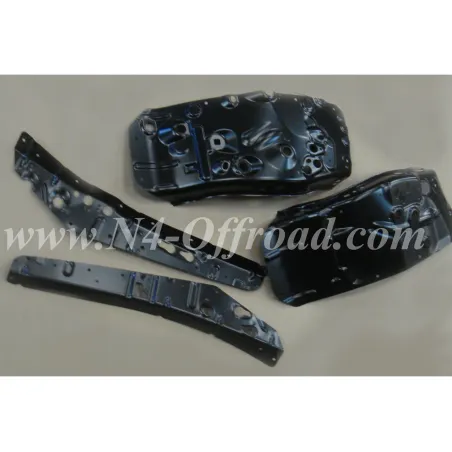 Kit de renforts d'ailes avant à souder pour Toyota Land Cruiser KDJ120 KDJ125 - kit de 4 pièces N4-Offroad