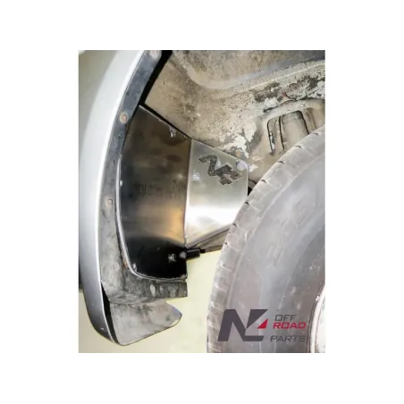 Ski de protection de bonbonne de climatisation arrière en aluminium de 5mm pour Mitsubishi Pajero III et IV 5portes N4-Offroad