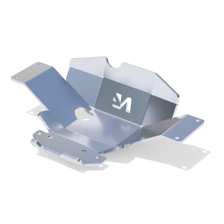 Ski protection nez pont arrière aluminium 8mm Hilux Revo N4-Offroad