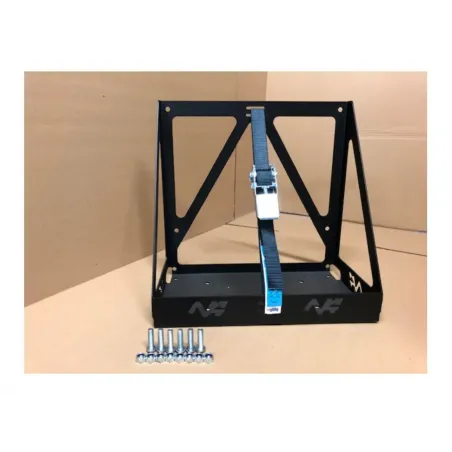 Support en acier de jerrycan 20l universel - avec sangle de maintient et kit de montage N4-Offroad