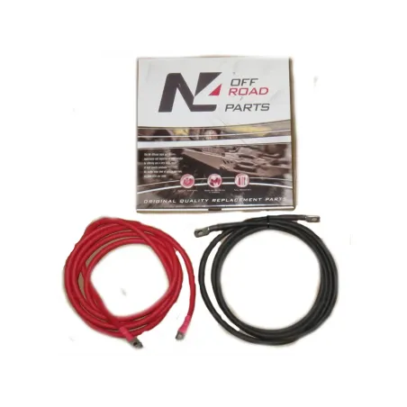 Kit de 3 mètres de câbles haute intensité pour alimentations treuil N4-Offroad