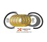 Kit complet de cerclages Beadlock 15" GOLD a souder pour 4 jantes en acier