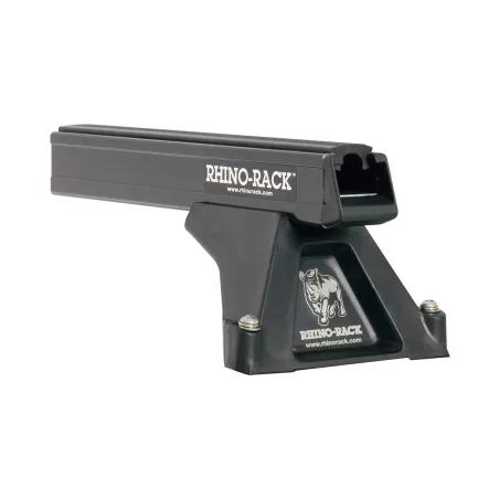 Kit 2 barres de toit noire 1250mm Heavy Duty RLTF Trackmount Nissan Pathfinder Ti 2001-2005