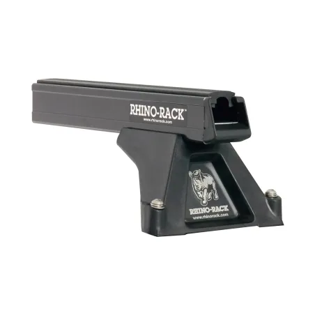 Kit 2 barres de toit noire 1250mm Heavy Duty RLTF Trackmount Nissan Pathfinder Ti 2001-2005