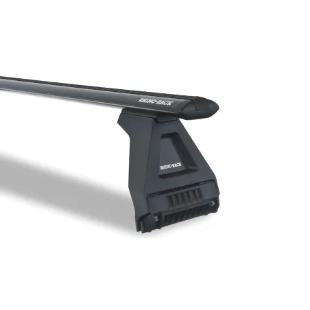 Kit 3 barres de toit 1500mm noire Vortex avec pieds RL150 Land Rover Range Rover Classic 1969-1995