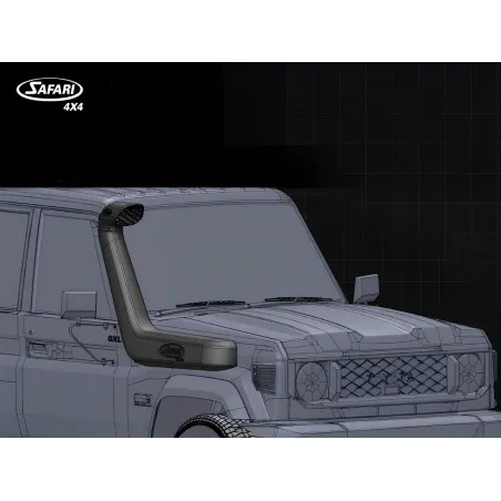 Snorkel Safari Armax Toyota Land Cruiser HZJ7 GDJ7 2024+