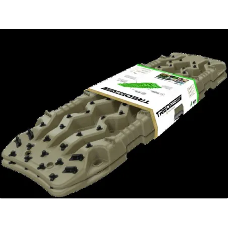 Plaques à sable Tred Pro Recovery vert military - La paire