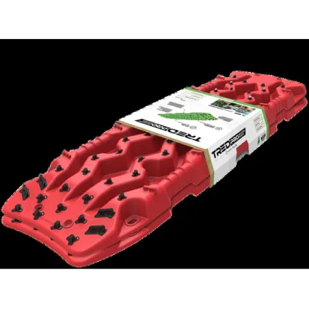 Plaques à sable Tred Pro Recovery rouge - La paire