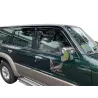 Jeu 4 déflecteurs vitre avant et arrière Nissan Patrol GR Y61