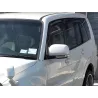 Jeu 4 déflecteurs de vitre avant et arrière Mitsubishi Pajero 2