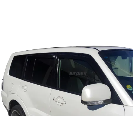 Jeu 4 déflecteurs de vitre avant et arrière Mitsubishi Pajero 2