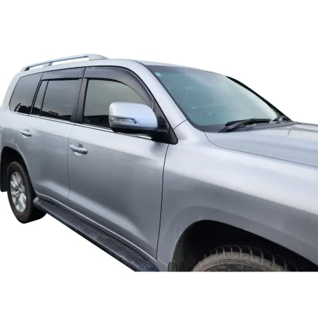 Jeu de 4 déflecteurs de vitre avant et arrière pour VDJ200 - montage collé