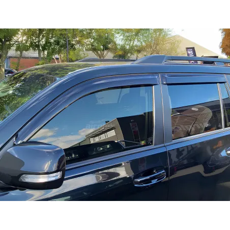 Jeu 4 déflecteurs vitre avant et arrière Toyota KDJ15 GDJ15