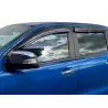 Jeu 4 déflecteurs vitre avant et arrière Ford Ranger T6 T7 T8