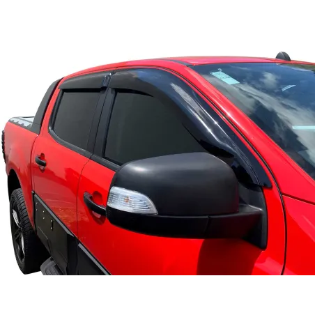 Jeu 4 déflecteurs vitre avant et arrière Ford Ranger T6 T7 T8