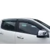 Jeu 4 déflecteurs vitre avant et arrière Ford Ranger T6 T7 T8