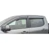 Jeu 4 déflecteurs vitre avant et arrière Ford Ranger T6 T7 T8