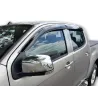 Jeu 4 déflecteurs vitre avant arrière Isuzu Dmax 2012-2020