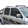 Jeu 4 déflecteurs vitre avant et arrière Toyota Hilux 1998-2004