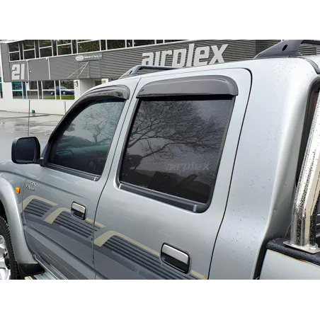Jeu 4 déflecteurs vitre avant et arrière Toyota Hilux 1998-2004