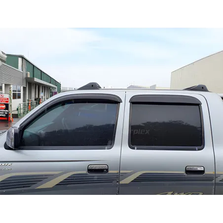 Jeu 4 déflecteurs vitre avant et arrière Toyota Hilux 1998-2004
