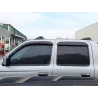 Jeu 4 déflecteurs vitre avant et arrière Toyota Hilux 1998-2004