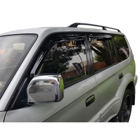 Jeu 4 déflecteurs vitre avant et arrière Toyota KZJ95 KDJ95