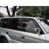 Jeu 4 déflecteurs vitre avant et arrière Toyota KZJ95 KDJ95