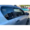 Jeu 2 déflecteurs de vitre avant Hilux Revo simple et Xtra cabine - montage collé