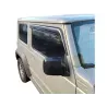 Jeu 2 déflecteurs de vitre avant Jimny après 2018 - montage collé