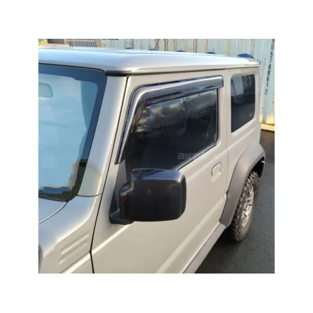 Jeu 2 déflecteurs de vitre avant Jimny après 2018 - montage collé