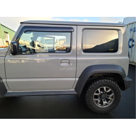 Jeu 2 déflecteurs de vitre avant Jimny après 2018 - montage collé