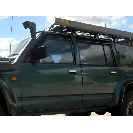 Jeu 4 déflecteurs vitre avant et arrière Nissan Patrol GR Y60