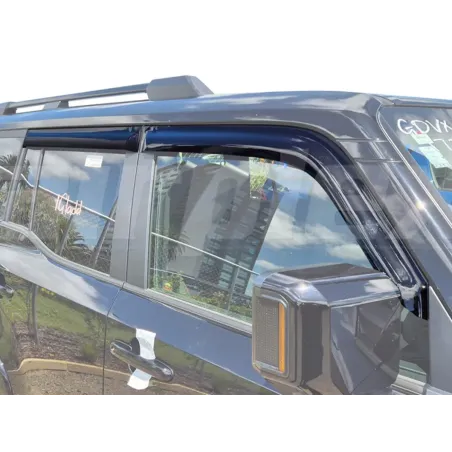Jeu 4 déflecteurs vitre avant et arrière Toyota Land Cruiser 250 GDJ250