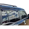 Jeu 4 déflecteurs vitre avant et arrière Toyota Land Cruiser 250 GDJ250
