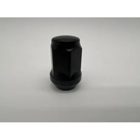 Ecrou de roue noir 12x125 - Hex 19mm - Cône 60° - L35mm N4-Offroad