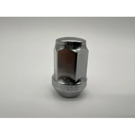 Ecrou de roue chromé 12x150 - Hex 19mm - Cône 60° - L35mm N4-Offroad