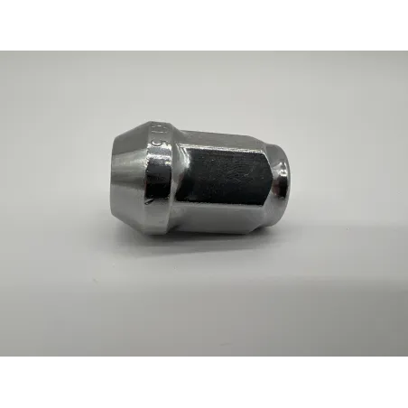 Ecrou de roue chromé 12x150 - Hex 19mm - Cône 60° - L35mm N4-Offroad