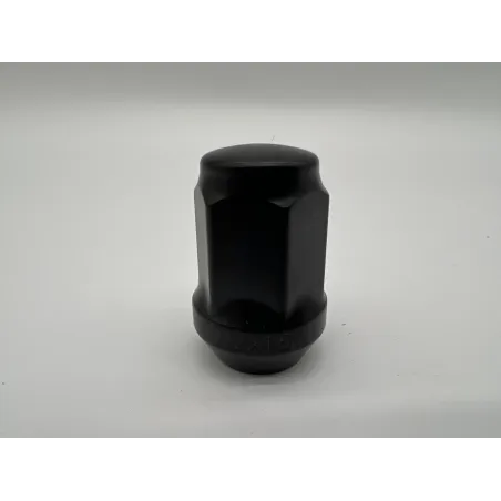Ecrou de roue noir 12x150 - Hex 19mm - Cône 60° - L35mm N4-Offroad