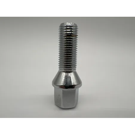 Goujon de roue chromé 14x150 - Hex 17mm - Cône 60° - L33mm N4-Offroad