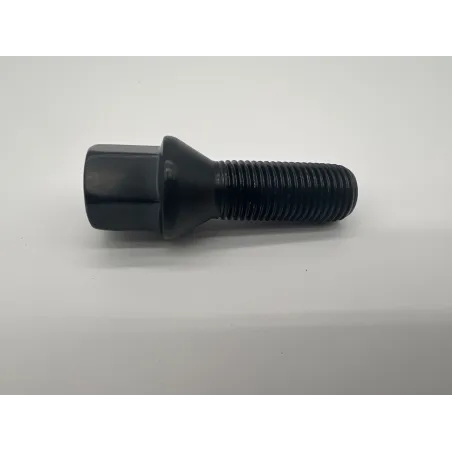 Goujon de roue noir 14x150 - Hex 17mm - Cône 60° - L33mm N4-Offroad