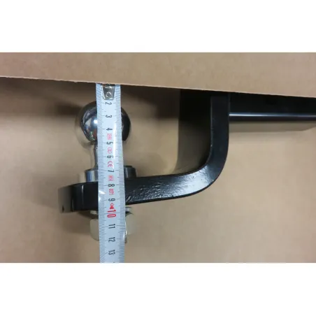 Barre d'attelage -3 cm pour attelage carré 50 mm Kaymar